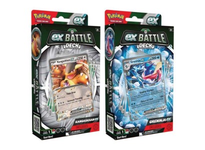 Колекційна карткова гра Pokemon: Greninja ex/Kangaskhan ex - Battle Deck (1 випадково)