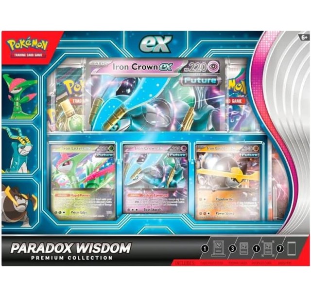 Колекційна карткова гра Pokemon: Paradox Wisdom - Premium Collection