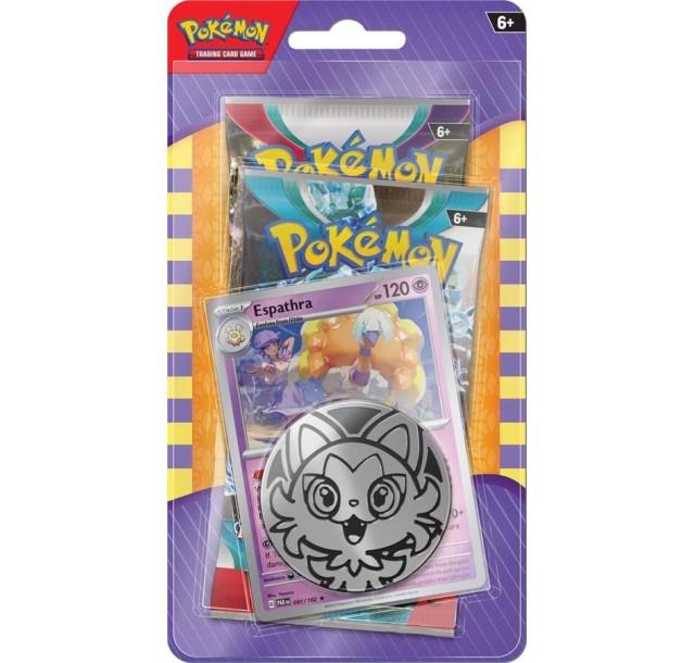 Колекційна карткова гра Pokemon: Scarlet & Violet - Espathra - 2 Pack Blister