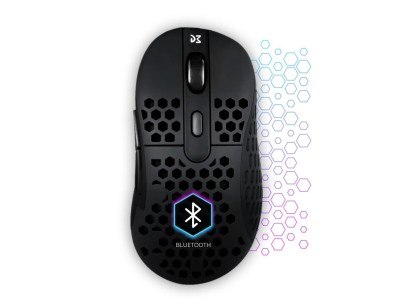 Миша ігрова Dream Machines DM6 HOLEY Trio Wireless Black