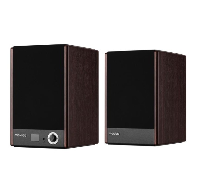 Акустична система MICROLAB SOLO 5 2.0, 90w, mini-jack/, коричневий