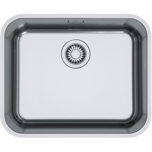 Мийка кухонна Franke Smart, нерж.сталь, прямокутник, без крила, 500х400мм, чаша - 1, монтаж під стільницю, SRX 110-50, нерж поліров.