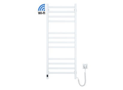 Рушникосушка Navin електрична Авангард, 1200х480х71мм, Wi-Fi, сталь, білий, праве підключення