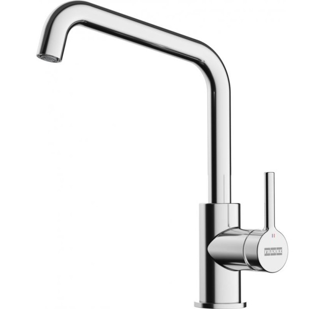 Змішувач для кухні Franke Lina U, довж.виливу - 211мм, поворотний, 1важіль, хром