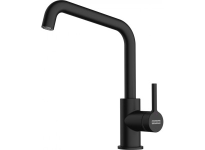 Змішувач для кухні Franke Lina U, довж.виливу - 211мм, поворотний, 1важіль, чорний матовий