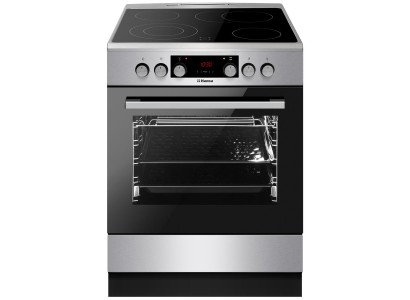 Плита Hansa електрична, 60х60см, 65л, дисплей, нержавіюча сталь