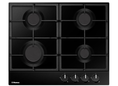 Варильна поверхня Hansa газова, 60см, чавун, чорний