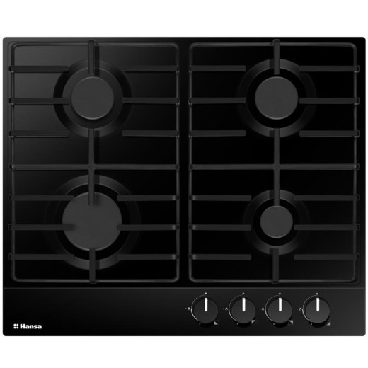 Варильна поверхня Hansa газова, 60см, чорний