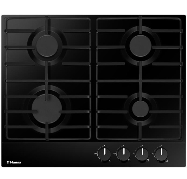 Варильна поверхня Hansa газова, 60см, чорний