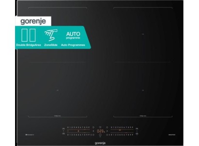 Варильна поверхня Gorenje індукційна, 60см, PowerBoost, TouchControl, Wi-Fi, збільшена площа приготування, чорний