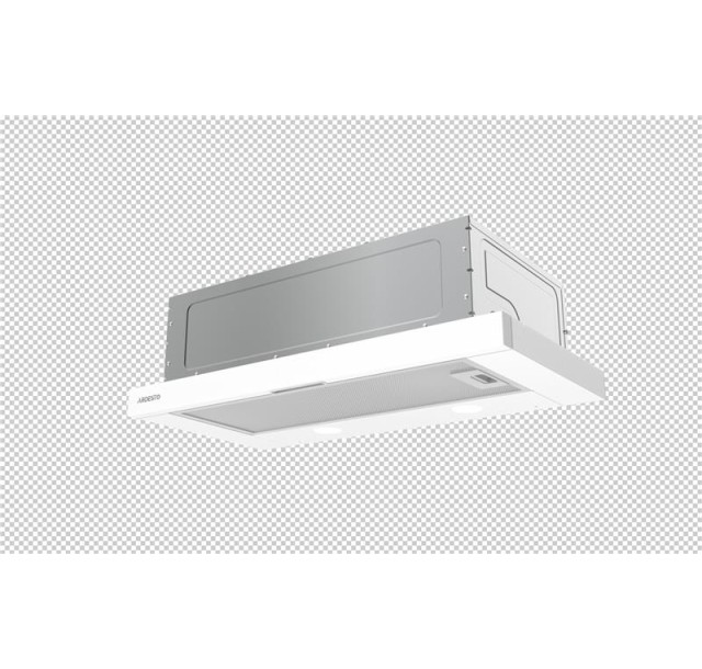 Витяжка Ardesto телескопічна, 60см, 700м3ч, метал, 2х1Вт LED, кнопкове, білий