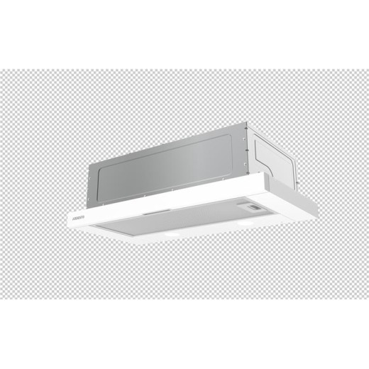 Витяжка Ardesto телескопічна, метал, 60см, 450м3ч, метал, 2х1Вт LED, кнопкове, білий