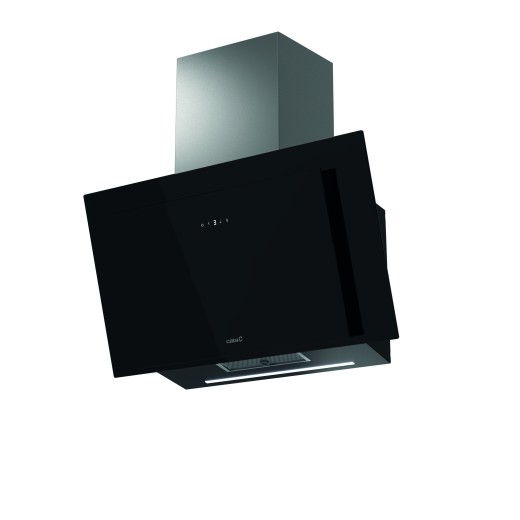 Витяжка Cata похила, 80см, 1350м.куб/год, Thalassa Pro 800 gbk, чорний