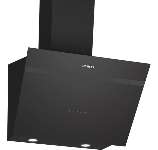 Витяжка Siemens похила, 60см, 700 м.куб/год, чорний