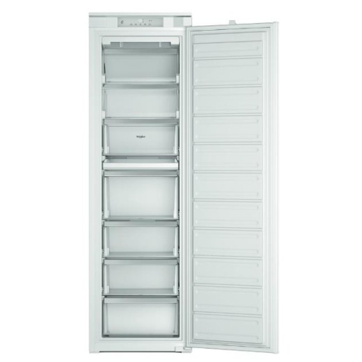Морозильна камера Whirlpool вбудована, 177x54х54.5, 209л, А++, NF, інв., білий