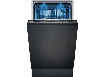 Посудомийна машина Siemens вбудована, 10компл., A+, 45см, дисплей, 3й кошик, Zeolith, білий