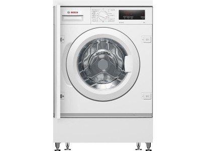 Пральна машина Bosch вбудовувана фронтальна, 8кг, 1200, C, 55см, дисплей, білий