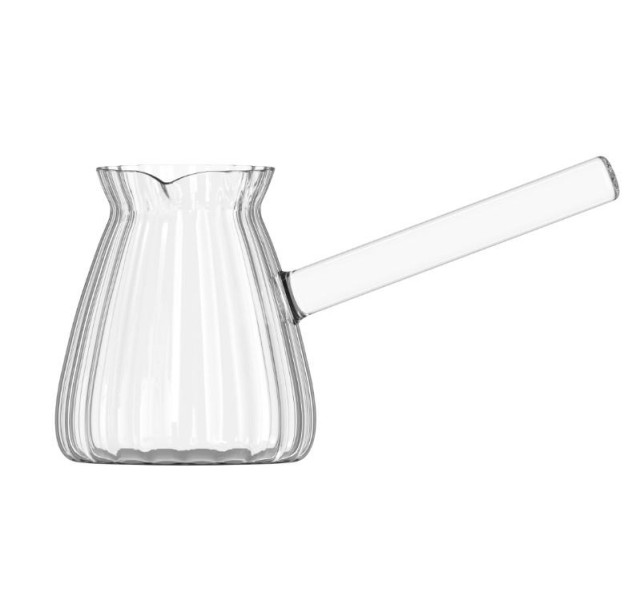 Турка Ardesto Iceberg 350мл, боросилікатне скло, прозорий