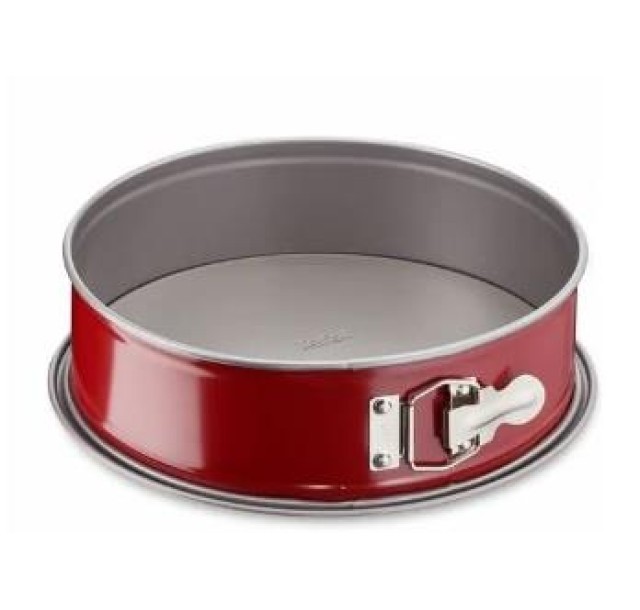 Форма для випікання Tefal DeliBake, кругла, знімне дно, 19см, вуглецева сталь, червоний