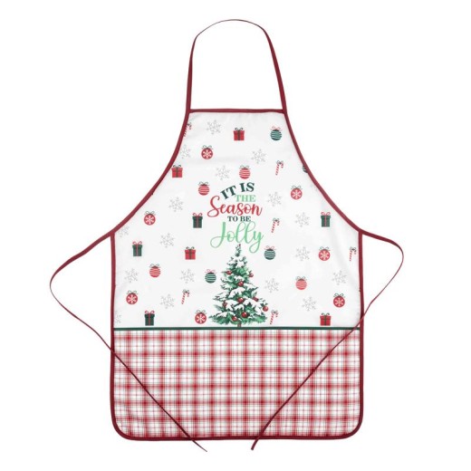 Фартух Ardesto Christmas Tree 60х80см, 100% поліестер, зелений