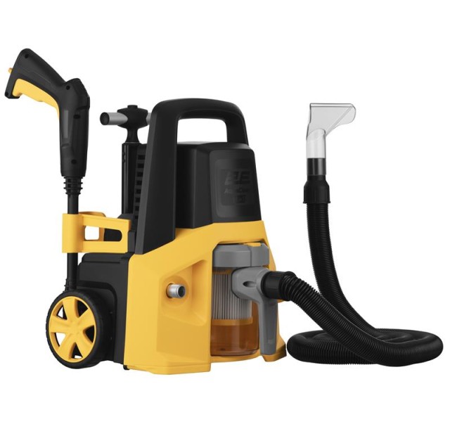 Мінімийка високого тиску 2E AquaClean 4в1 1600Вт 130бар 480л/год шланг 8м 11кг