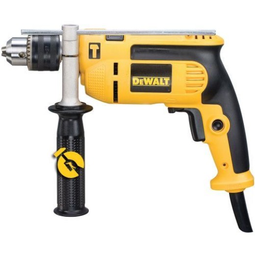 Дриль ударний DeWalt 701Вт 0-2800об/хв 5.2Нм 47600уд/хв патрон 13мм 1.6кг