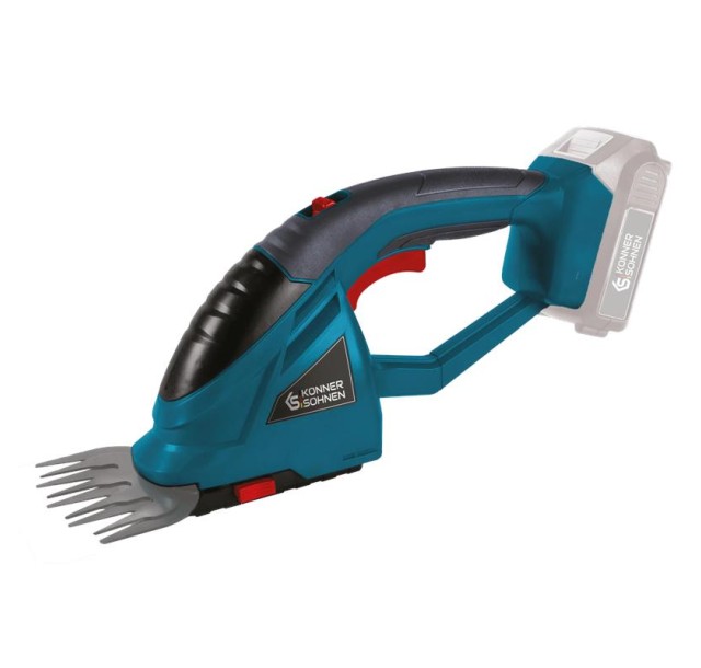 Ножиці для трави акумуляторні Konner&Sohnen KS SHT-20V 20В леза 19.9см 1.6кг без АКБ за ЗП
