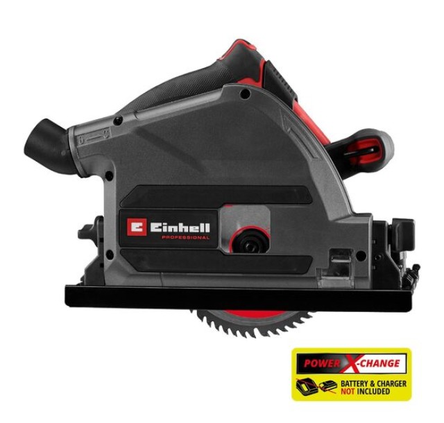 Пила дискова заглибна акумуляторна Einhell TP-PS 18/165 Li BL - Solo безщіткова 18В 5000об/хв 165х20мм 4.15кг без АКБ та ЗП