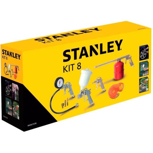 Набір пневмоінструментів Stanley 4од 1.68кг