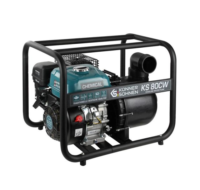 Мотопомпа бензинова Konner&Sohnen KS 80CW 1000л/хв 7.0к.с 28кг