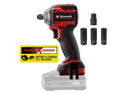 Гайковерт акумуляторний ударний Einhell Professional TP-CW 18/260-C Li BL - Solo 18В безщітковий 260Нм 0-2700об/хв 0.95кг без АКБ та ЗП