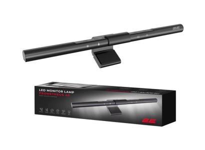 Лампа на монітор 2E PROMETHEUS 40 5Вт 3000-6500K DIM USB-C, чорний