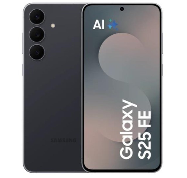 Смартфон Samsung Galaxy S25 FE 5G (S731) 6.7' 8/256ГБ, 2SIM, 4900мА•год, чорний глибокий