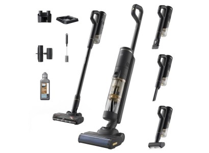 Пилосос Philips безпровідний Series 7000 AquaTrio, вологе прибирання, конт пил -0.42л, автон. робота до 45хв, PowerCyclone Aqua, чорний