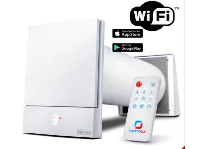 Рекуператор Ventoxx Harmony Smart 0,75м  пульт дистанційного керування Wi-Fi LED-індикація захисна кришка
